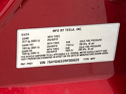 2024 Tesla Model Y Long Range