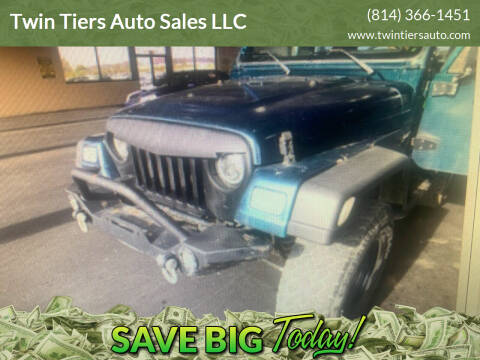 1998 Jeep Wrangler for sale at Twin Tiers Auto Sales LLC in Olean NY