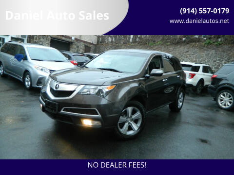 2012 Acura MDX for sale at Daniel Auto Sales in Yonkers NY