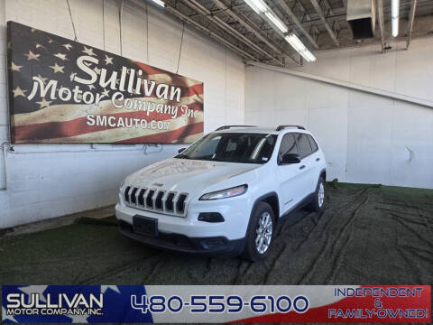 2016 Jeep Cherokee for sale at SULLIVAN MOTOR COMPANY INC. in Mesa AZ