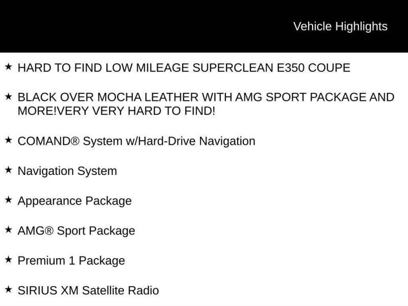 2013 Mercedes-Benz E-Class E 350