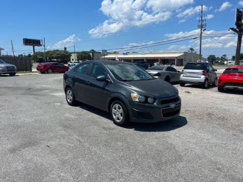 2013 Chevrolet Sonic for sale at Lucky Motors in Panama City FL