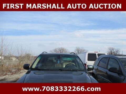 2007 BMW X5 for sale at First Marshall Auto Auction in Harvey IL