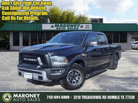 2016 RAM 1500 for sale at Maroney Auto Sales in Humble TX
