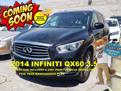 2014 Infiniti QX60 for sale at The Car Company in Las Vegas NV