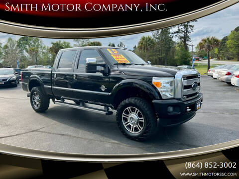 2015 Ford F-250 Super Duty for sale at Smith Motor Company, Inc. in Mc Cormick SC
