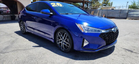 2020 Hyundai Elantra for sale at FRANCIA MOTORS in El Paso TX
