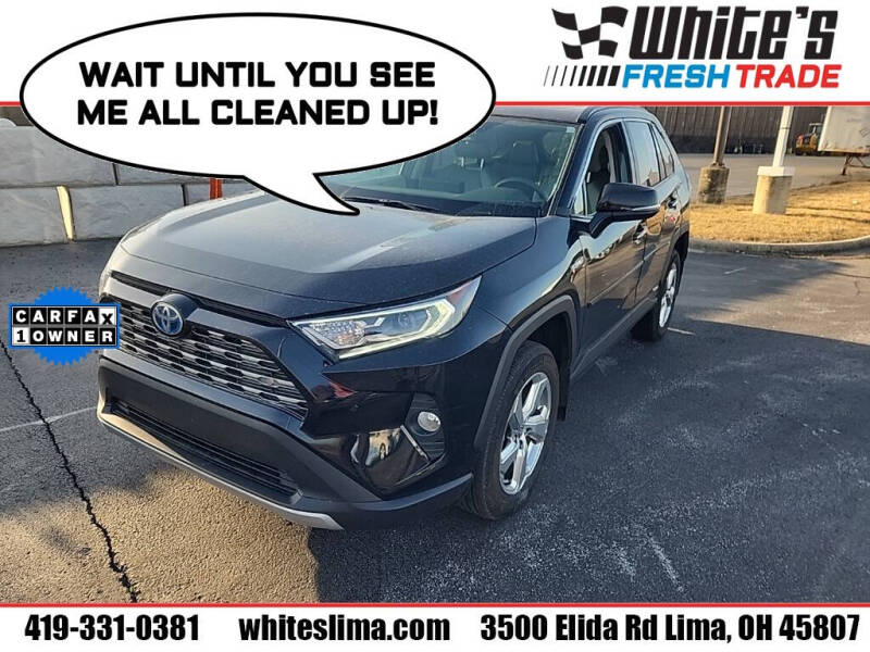 2021 Toyota RAV4 Hybrid for sale at White's Honda Toyota of Lima in Lima OH