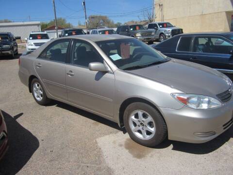 2002 Toyota Camry for sale at W & W MOTORS in Clovis NM