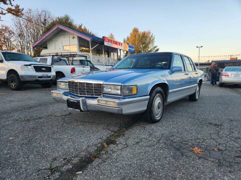1992 Cadillac DeVille for sale at Leavitt Auto Sales and Used Car City in Everett WA