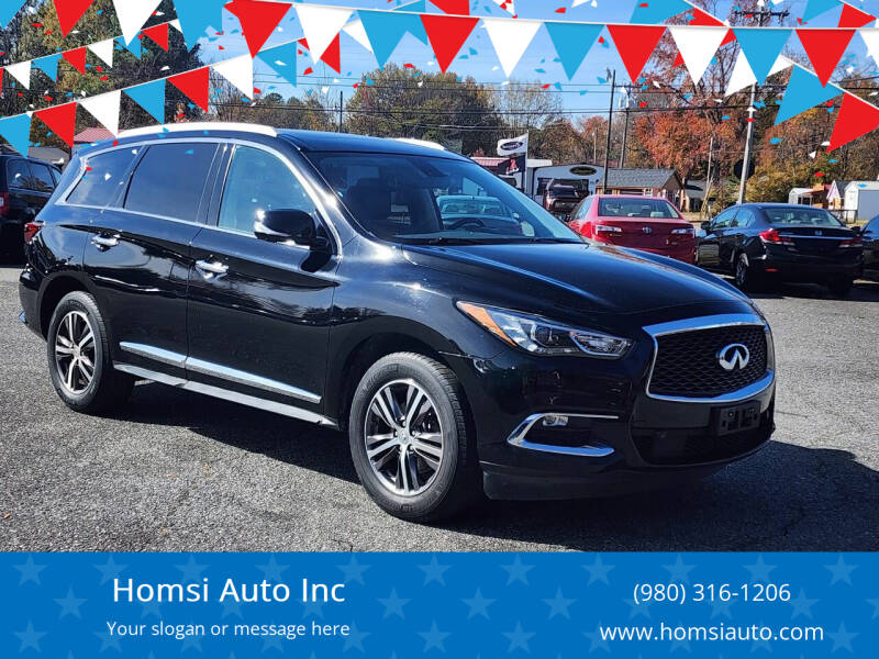 2017 Infiniti QX60 for sale at Homsi Auto Inc in Kannapolis NC