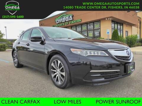 2017 Acura TLX for sale at Omega Autosports of Fishers in Fishers IN