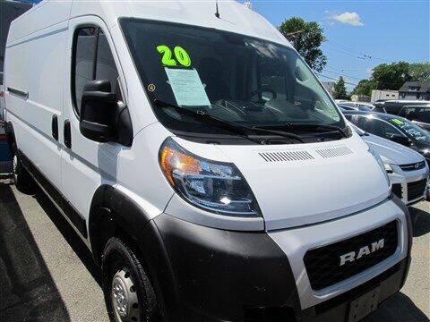 2020 RAM ProMaster for sale at ARGENT MOTORS in South Hackensack NJ