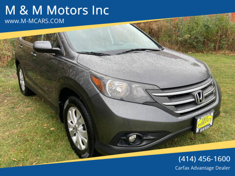 2014 Honda CR-V for sale at M & M Motors Inc in West Allis WI