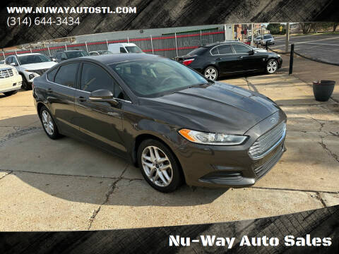 2015 Ford Fusion for sale at Nu-Way Auto Sales in Saint Louis MO