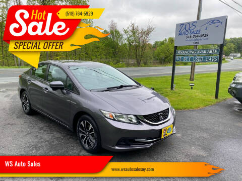 2015 Honda Civic for sale at WS Auto Sales in Castleton On Hudson NY