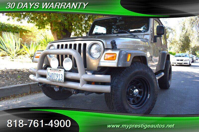 2006 Jeep Wrangler for sale at Prestige Auto Sports Inc in North Hollywood CA