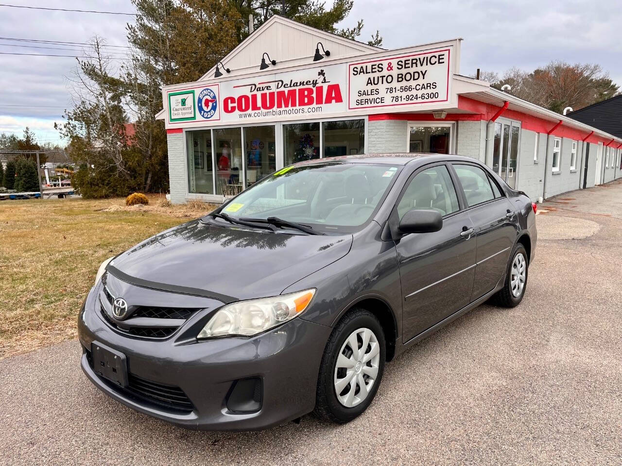 2011 Toyota Corolla for sale at Dave Delaney's Columbia Motors in Hanover, MA