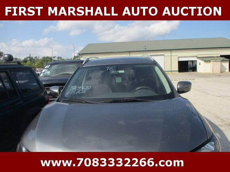 2016 Nissan Rogue for sale at First Marshall Auto Auction in Harvey IL