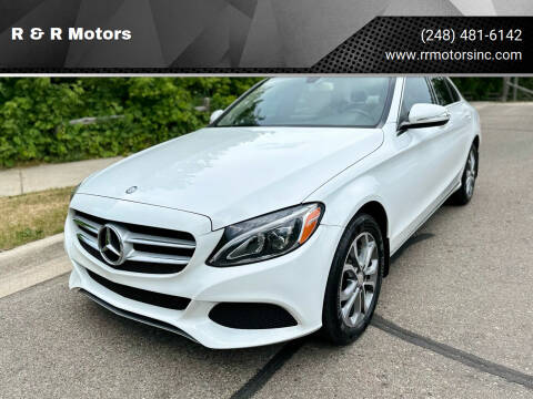 2015 Mercedes-Benz C-Class for sale at R & R Motors in Waterford MI