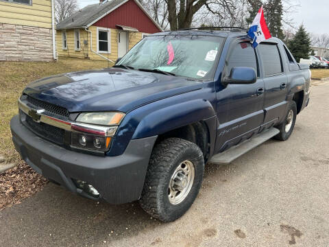 2002 Chevrolet Avalanche for sale at Steve's Auto Sales in Madison WI