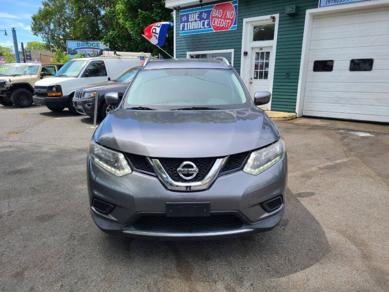 2016 Nissan Rogue for sale at Bridge Auto Group Corp in Salem MA