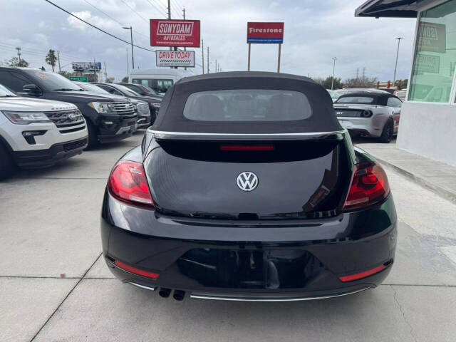 2018 Volkswagen Beetle Convertible for sale at Sonydam Auto Sales Orlando in Orlando, FL