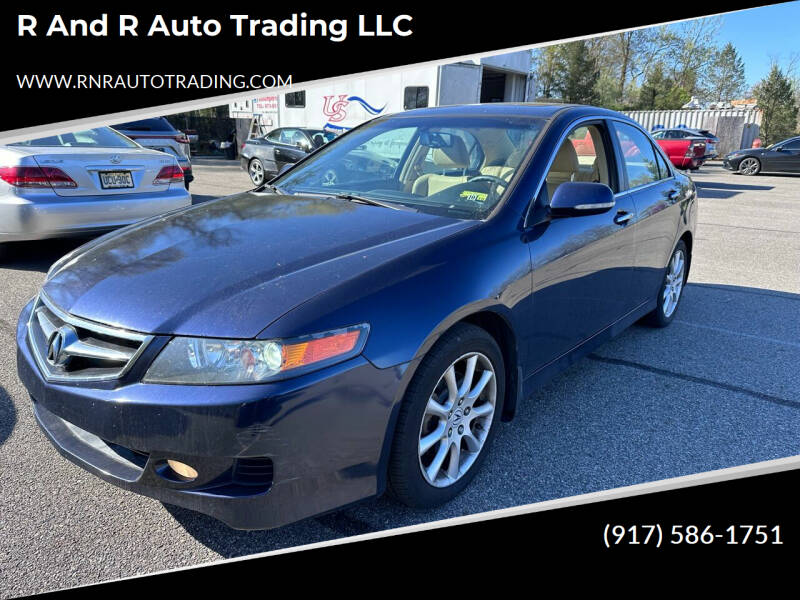 2007 Acura TSX for sale at R and R Auto Trading LLC in Hackettstown NJ