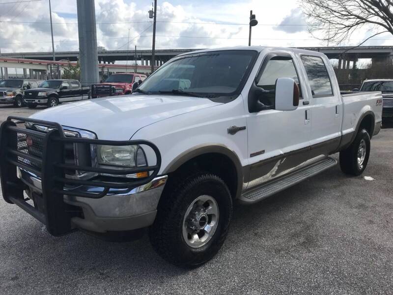 2004 Ford F-250 Super Duty for sale at M & J Motor Sports in New Caney TX