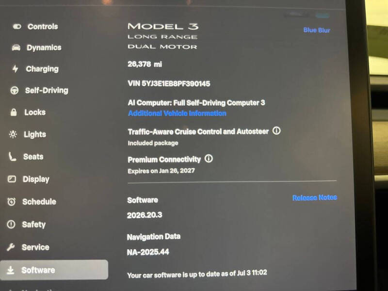 2023 Tesla Model 3 Long Range