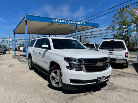 2017 Chevrolet Suburban for sale at Quality Investments in Tyler TX