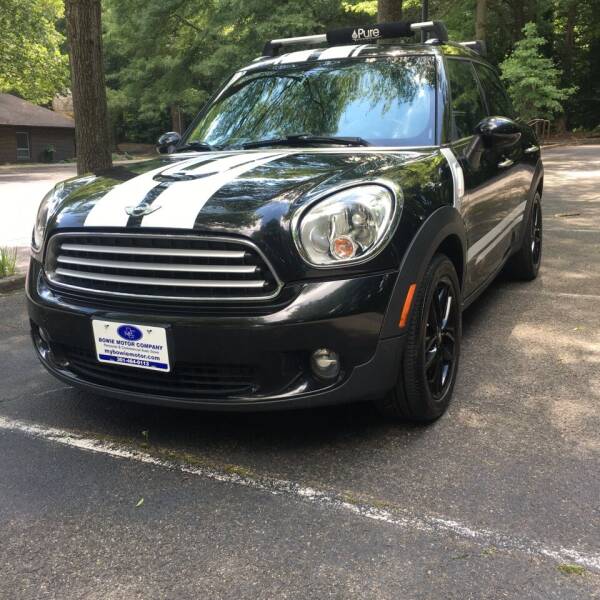 2013 MINI Countryman for sale at Bowie Motor Co in Bowie MD