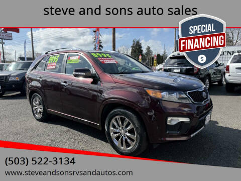 2012 Kia Sorento for sale at steve and sons auto sales - Steve & Sons Auto Sales 4 in Portland OR