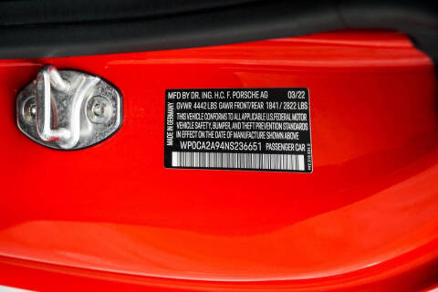 2022 Porsche 911 Carrera