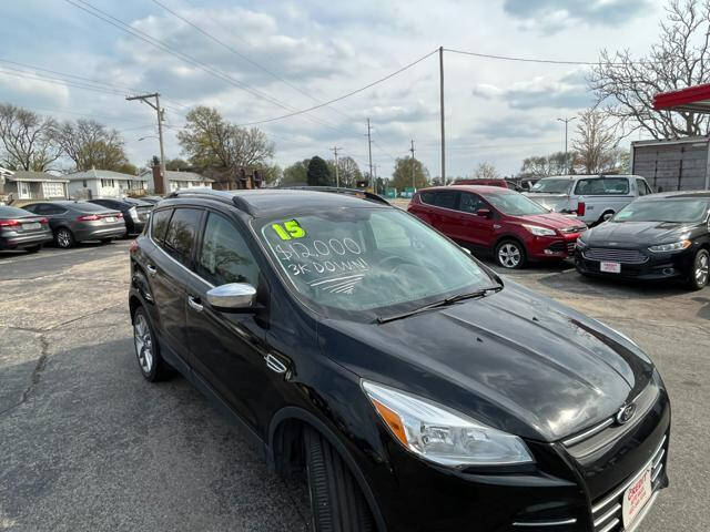 Black 2015 Ford Escape SE SE 4dr SUV 2