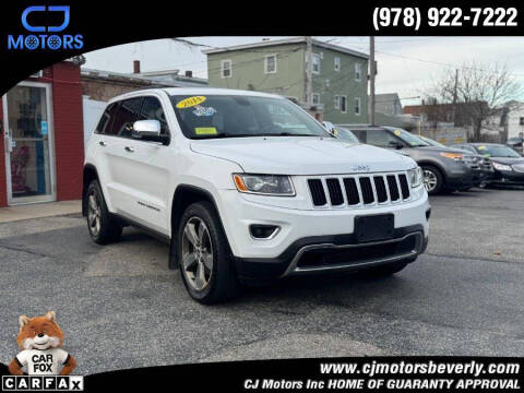 2014 Jeep Grand Cherokee for sale at CJ Motors Inc. in Beverly MA