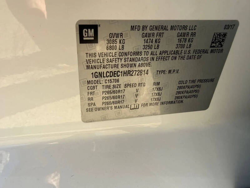 2017 Chevrolet Tahoe Police