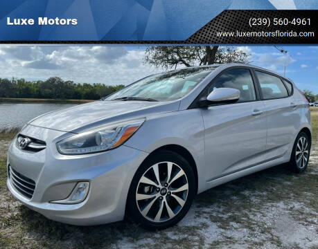 2016 Hyundai Accent for sale at Luxe Motors in Fort Myers FL
