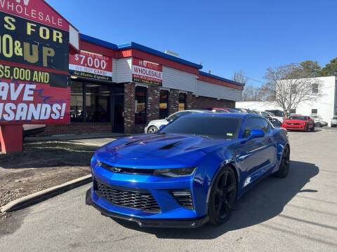 2017 Chevrolet Camaro for sale at HW Auto Wholesale in Norfolk VA