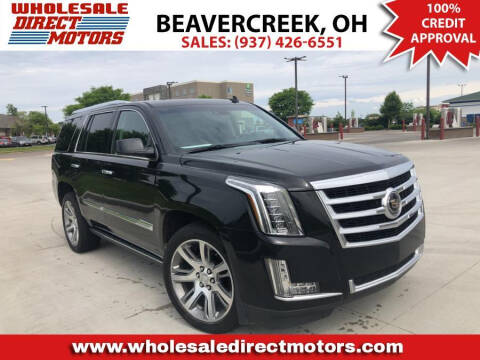 2015 Cadillac Escalade for sale at WHOLESALE DIRECT MOTORS in Beavercreek OH