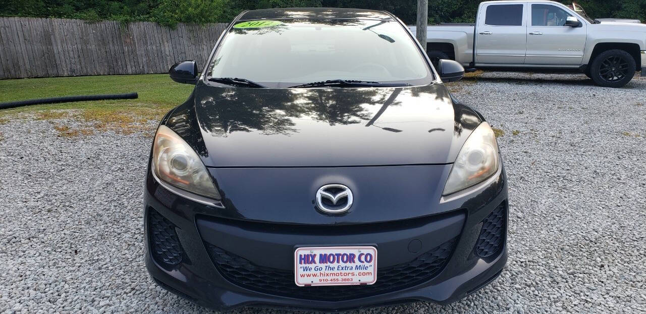 2012 Mazda Mazda3 for sale at Hix Motor Co in Jacksonville, NC