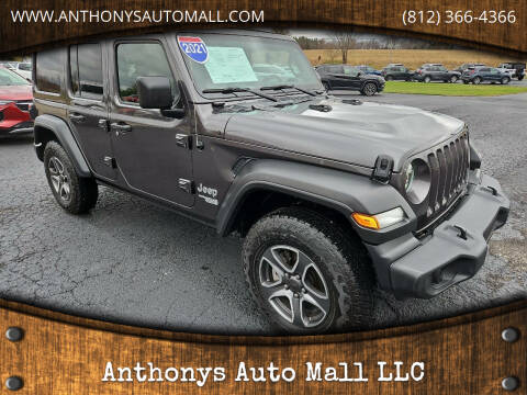 2021 Jeep Wrangler Unlimited for sale at Anthonys Auto Mall LLC in New Salisbury IN