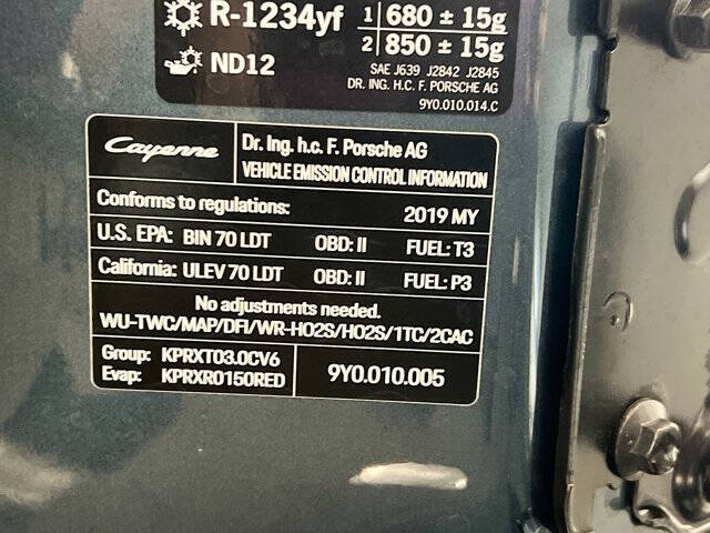 2019 Porsche Cayenne