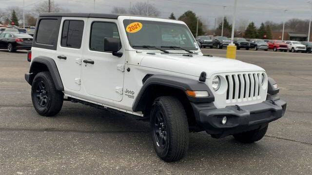 2021 Jeep Wrangler Unlimited for sale at Bankruptcy Auto Loans Now in Flint MI