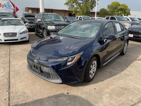 2020 Toyota Corolla for sale at ANF AUTO FINANCE in Houston TX