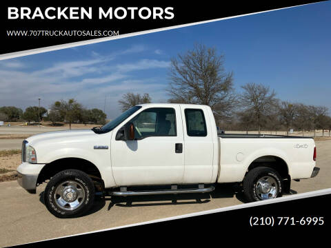 2006 Ford F-250 Super Duty for sale at BRACKEN MOTORS in San Antonio TX