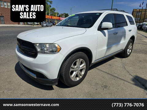 2013 Dodge Durango for sale at SAM'S AUTO SALES in Chicago IL