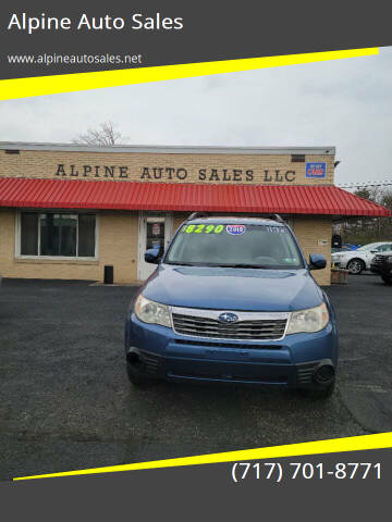 2010 Subaru Forester for sale at Alpine Auto Sales in Carlisle PA