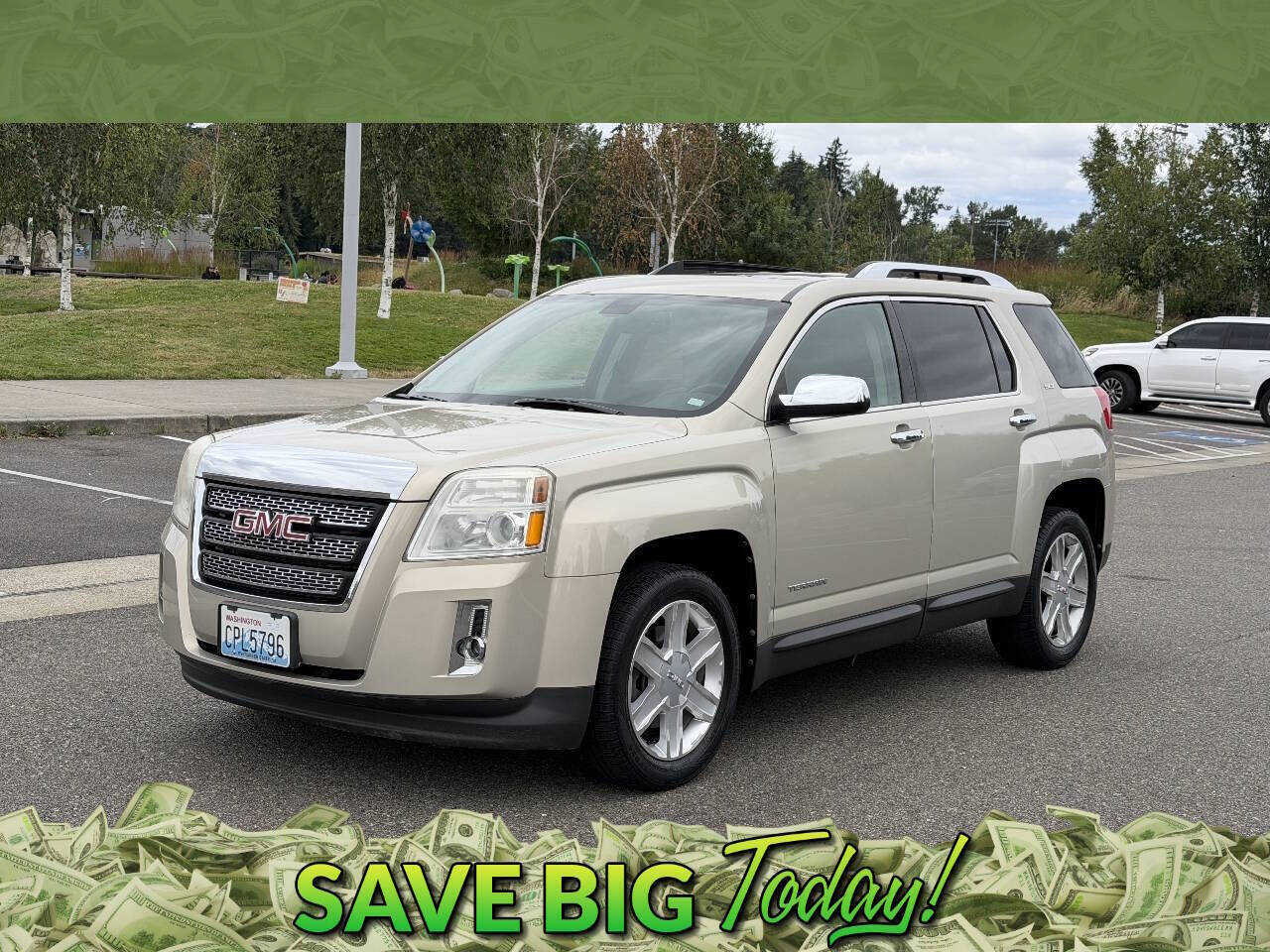 Gold Mist Metallic 2010 GMC Terrain SUV / Crossover All-Wheel Drive 6-Speed Automatic