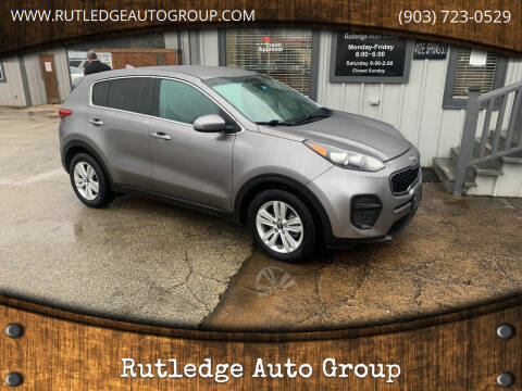 2018 Kia Sportage for sale at Rutledge Auto Group in Palestine TX